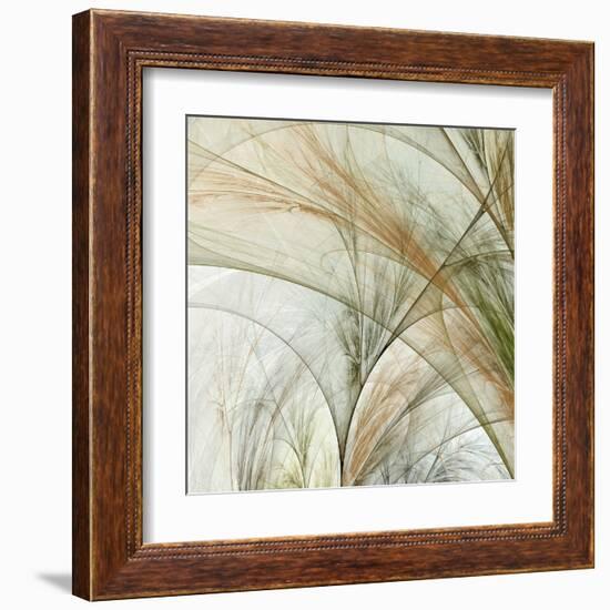 Fractal Grass III-James Burghardt-Framed Art Print