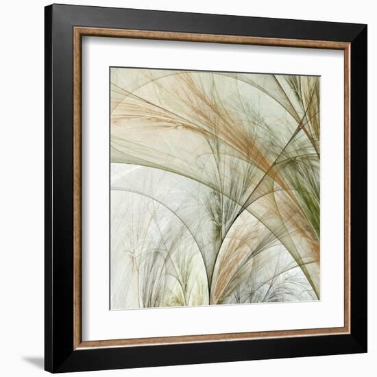 Fractal Grass III-James Burghardt-Framed Art Print