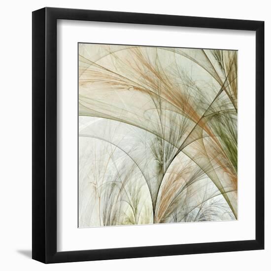 Fractal Grass III-James Burghardt-Framed Art Print