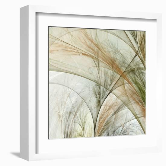 Fractal Grass III-James Burghardt-Framed Art Print