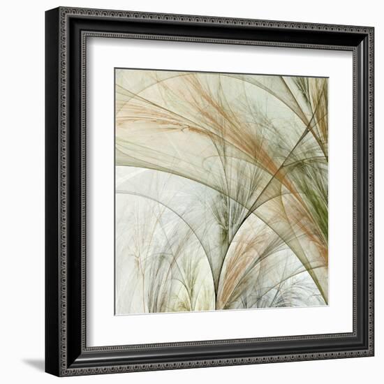 Fractal Grass III-James Burghardt-Framed Art Print