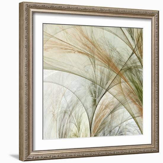 Fractal Grass III-James Burghardt-Framed Art Print