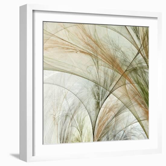 Fractal Grass III-James Burghardt-Framed Art Print