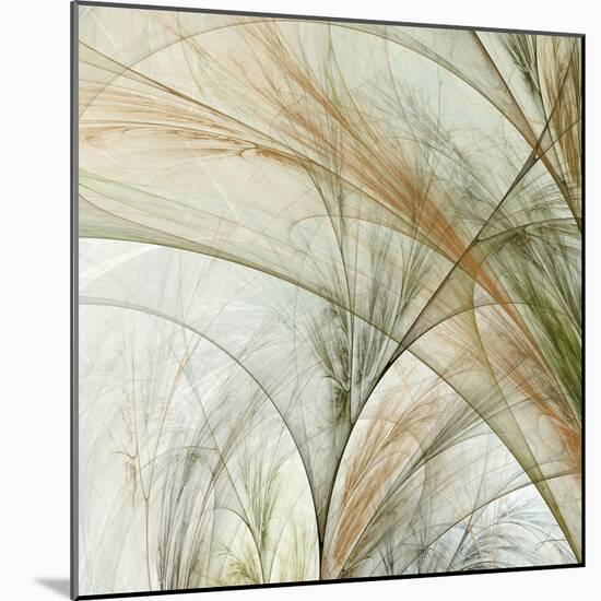 Fractal Grass III-James Burghardt-Mounted Art Print