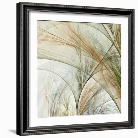 Fractal Grass III-James Burghardt-Framed Art Print