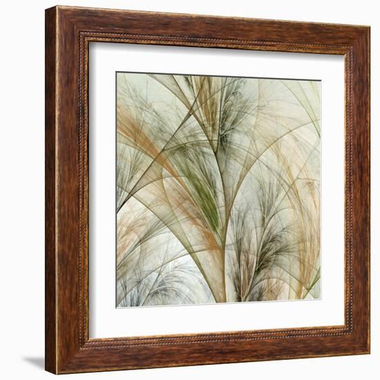 Fractal Grass IV-James Burghardt-Framed Art Print