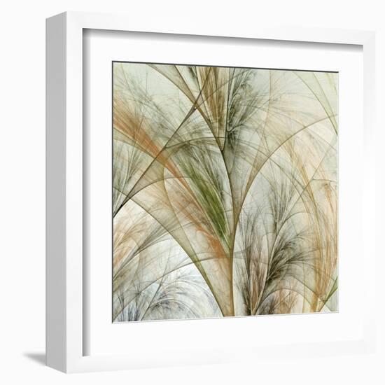 Fractal Grass IV-James Burghardt-Framed Art Print