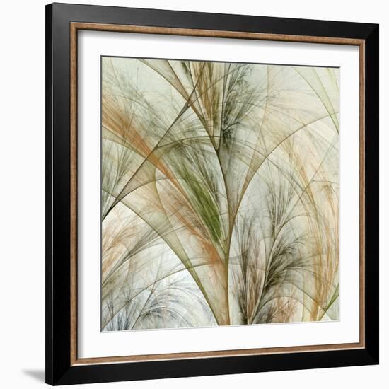 Fractal Grass IV-James Burghardt-Framed Art Print