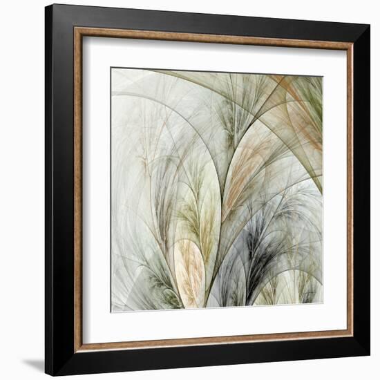 Fractal Grass V-James Burghardt-Framed Art Print