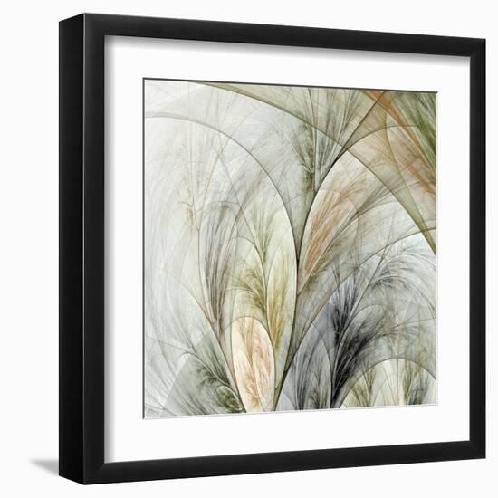 Fractal Grass V-James Burghardt-Framed Art Print