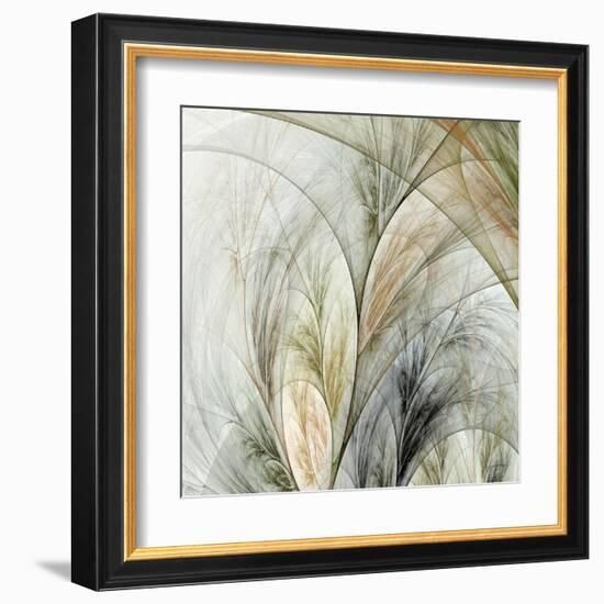 Fractal Grass V-James Burghardt-Framed Art Print