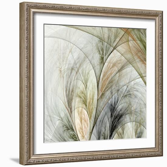 Fractal Grass V-James Burghardt-Framed Premium Giclee Print