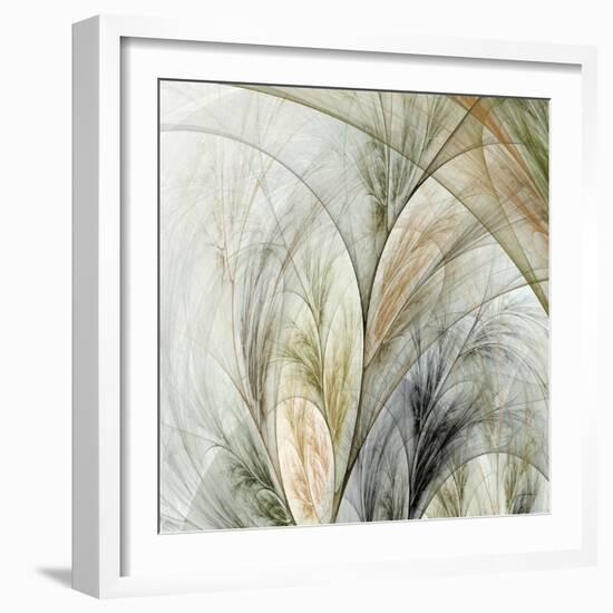 Fractal Grass V-James Burghardt-Framed Premium Giclee Print