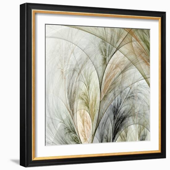 Fractal Grass V-James Burghardt-Framed Art Print