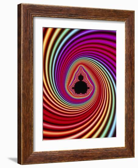 Fractal Image of the Mandelbrot Set-PASIEKA-Framed Photographic Print