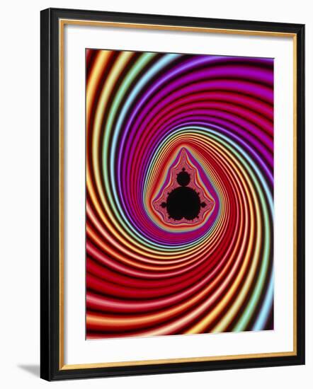 Fractal Image of the Mandelbrot Set-PASIEKA-Framed Photographic Print