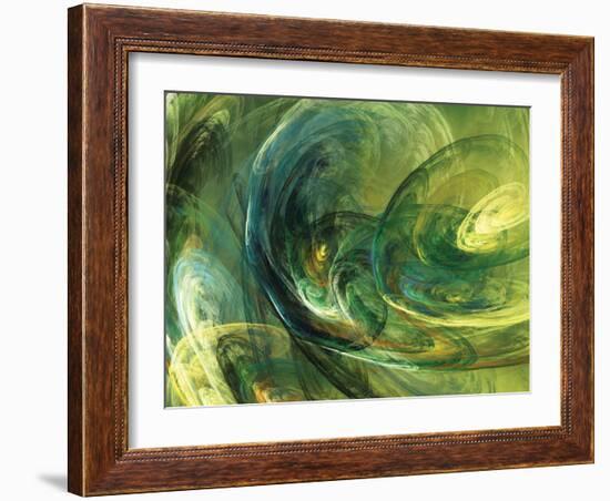 Fractal Light IV-Alan Hausenflock-Framed Photographic Print