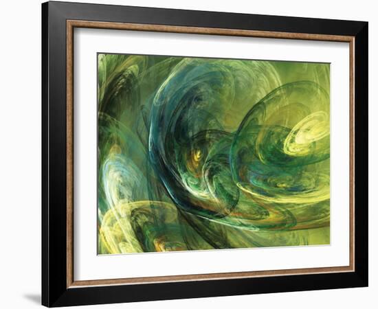 Fractal Light IV-Alan Hausenflock-Framed Photographic Print