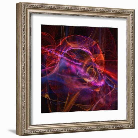 Fractal Lines-Jean-François Dupuis-Framed Art Print