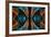 Fractal Pattern in Stained Glass Style-velirina-Framed Art Print