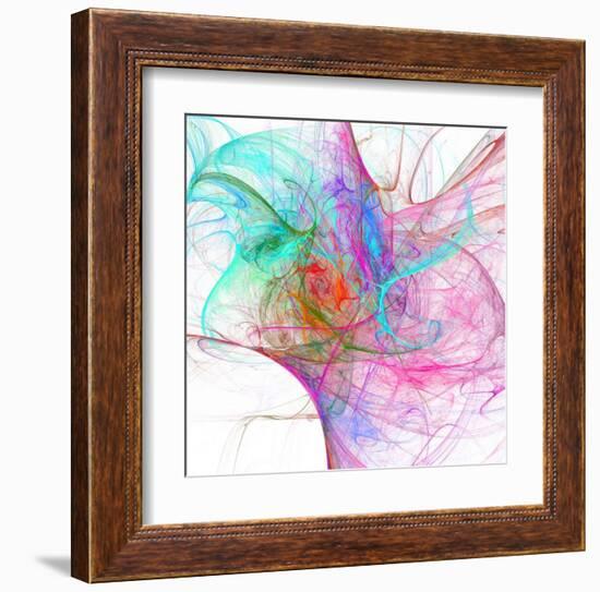 Fractalis I-Jean-François Dupuis-Framed Art Print