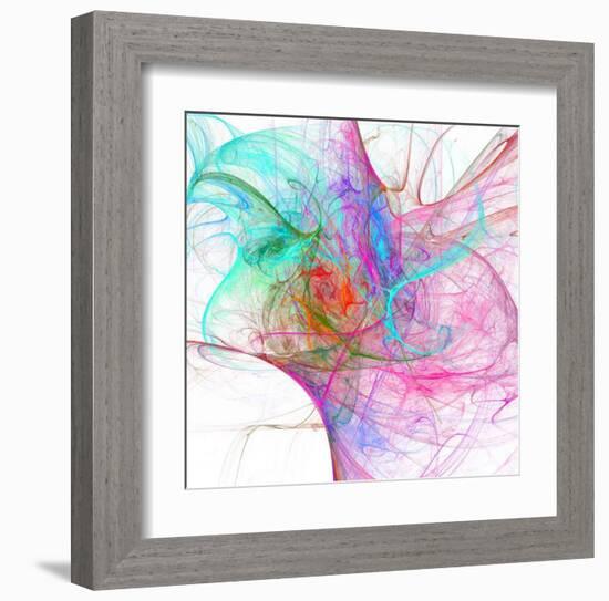 Fractalis I-Jean-François Dupuis-Framed Art Print