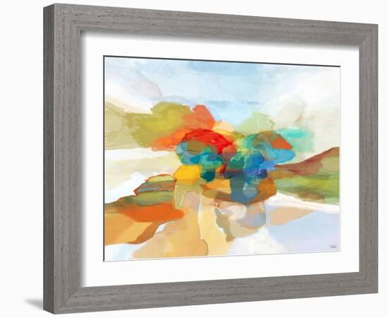 Fracture II-Michael Tienhaara-Framed Art Print