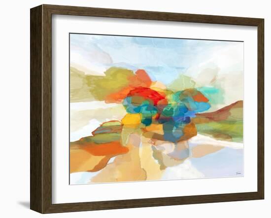 Fracture II-Michael Tienhaara-Framed Art Print