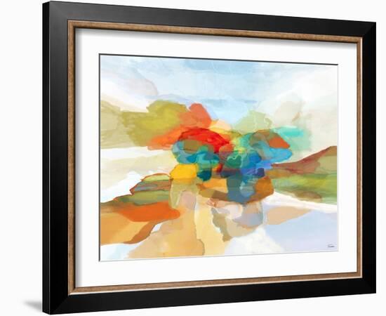 Fracture II-Michael Tienhaara-Framed Art Print