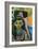 Fränzi in Front of Carved Chair-Ernst Ludwig Kirchner-Framed Art Print