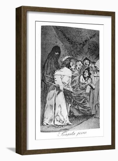 Fragata Perro, 1799-Francisco de Goya-Framed Giclee Print