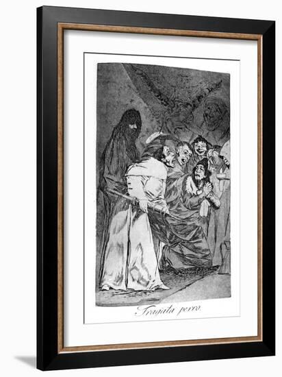 Fragata Perro, 1799-Francisco de Goya-Framed Giclee Print