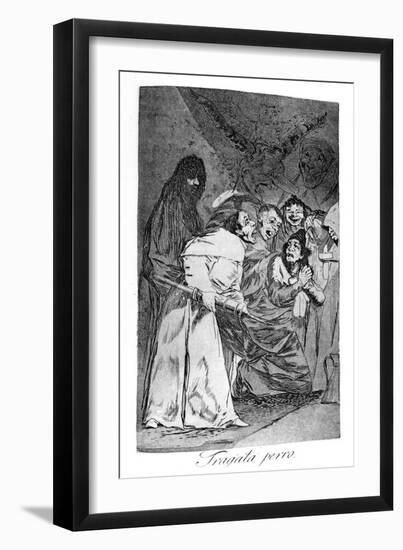 Fragata Perro, 1799-Francisco de Goya-Framed Giclee Print