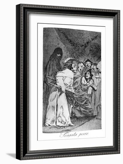 Fragata Perro, 1799-Francisco de Goya-Framed Giclee Print