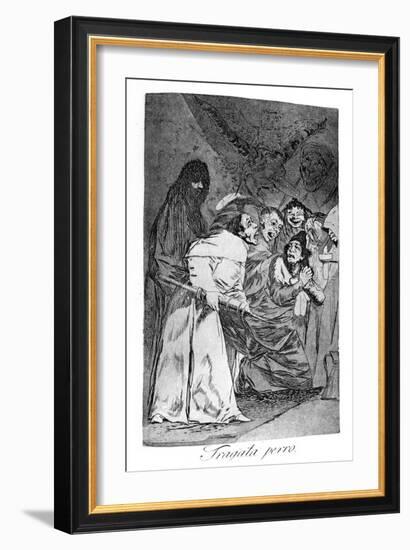 Fragata Perro, 1799-Francisco de Goya-Framed Giclee Print