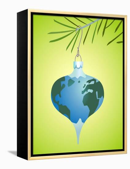 Fragile earth-Harry Briggs-Framed Premier Image Canvas