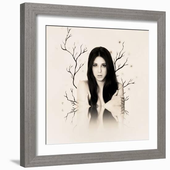 Fragile Reflection-Dimitri Caceaune-Framed Photographic Print