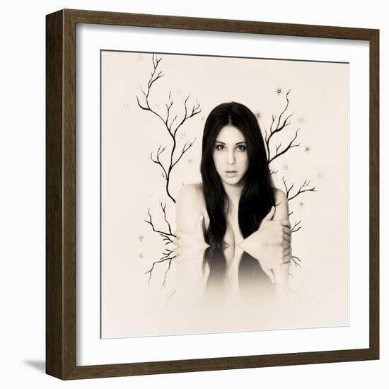 Fragile Reflection-Dimitri Caceaune-Framed Photographic Print