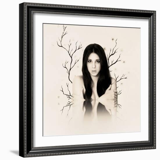 Fragile Reflection-Dimitri Caceaune-Framed Photographic Print