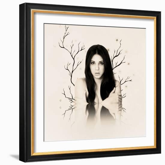 Fragile Reflection-Dimitri Caceaune-Framed Photographic Print