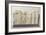 Fragment de la frise est du Parthénon. Vers 445-438 av J.-C.-null-Framed Giclee Print