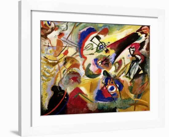 Fragment II for Composition VII-Wassily Kandinsky-Framed Art Print