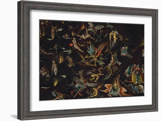 Fragment of a Depiction of the Last Judgement-Hieronymus Bosch-Framed Giclee Print