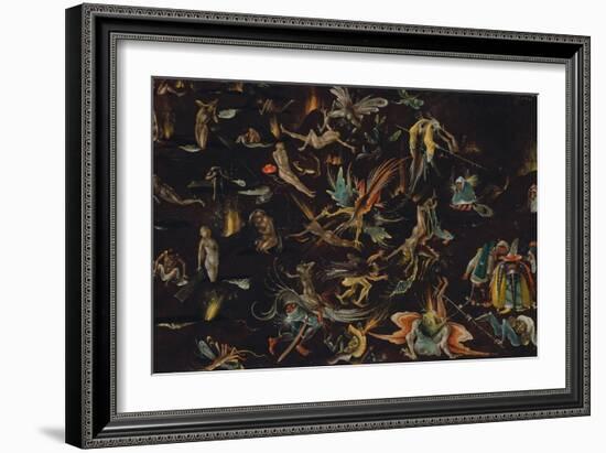 Fragment of a Depiction of the Last Judgement-Hieronymus Bosch-Framed Giclee Print