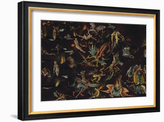 Fragment of a Depiction of the Last Judgement-Hieronymus Bosch-Framed Giclee Print