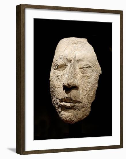 Fragment of a Male Face-null-Framed Photographic Print