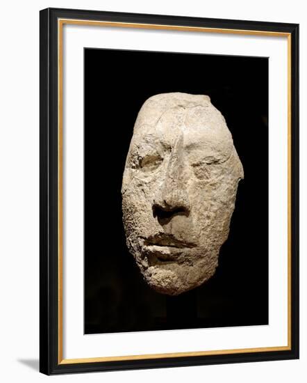 Fragment of a Male Face-null-Framed Photographic Print