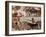 Fragment of a Tomb Painting Dating from Around 1400 BC from Thebes, Egypt, North Africa, Africa-Adam Woolfitt-Framed Photographic Print