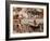 Fragment of a Tomb Painting Dating from Around 1400 BC from Thebes, Egypt, North Africa, Africa-Adam Woolfitt-Framed Photographic Print