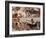 Fragment of a Tomb Painting Dating from Around 1400 BC from Thebes, Egypt, North Africa, Africa-Adam Woolfitt-Framed Photographic Print